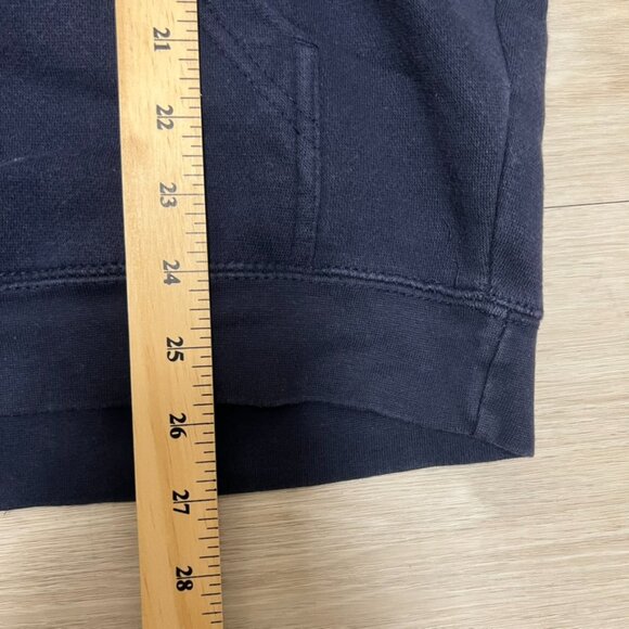 US Navy Hoodie Men’s Large Academy Embroidered Y2K Faded Blue College School Vtg - Picture 5 of 5